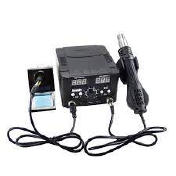 Statie de lipit cu aer cald si letcon, termocompensata, afisaj digital, (YCD-8582D) -www.lutek.ro